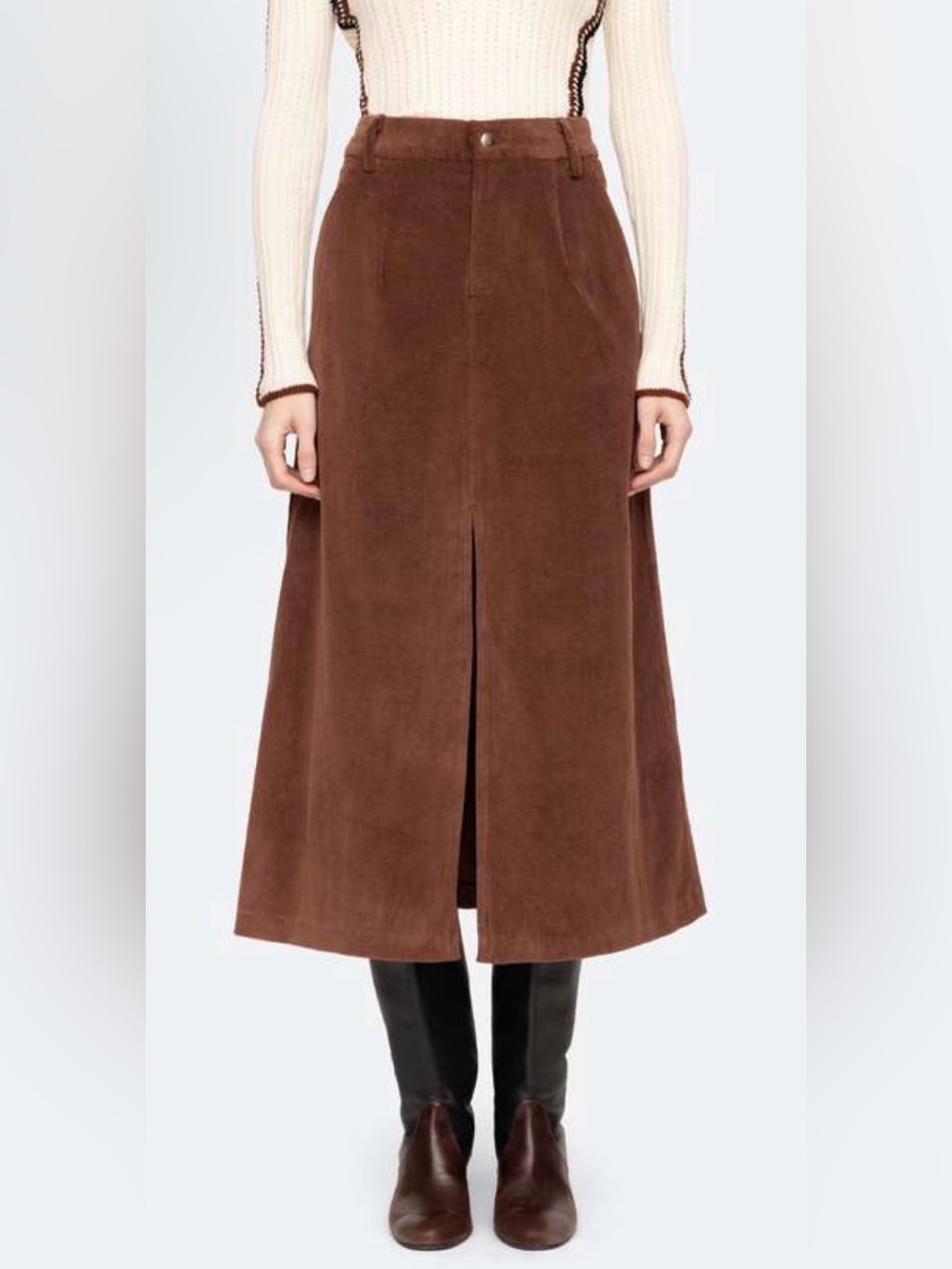 Sea NY  Cooper corduroy skirt 4